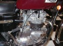 Click to enlarge Closeup of the 750cc Bonneville engine.
